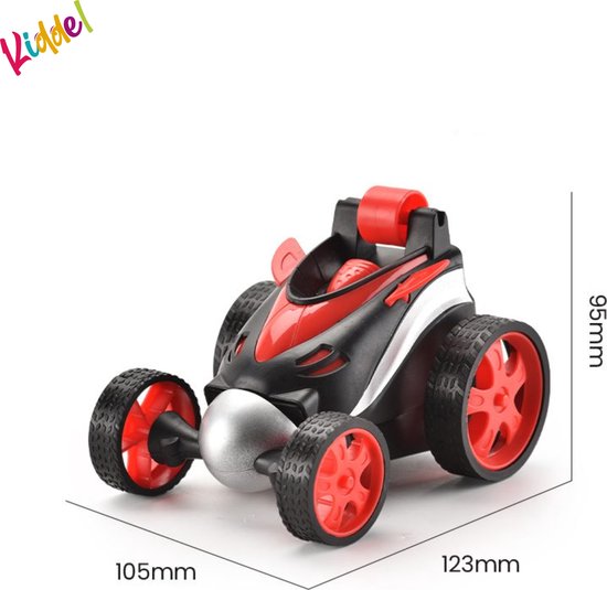 Kiddel RC bestuurbare auto voor buiten & binnen - Rood - RC auto offroad & drift - Speelgoed auto voor jongens meisjes volwassenen - Kinderspeelgoed vanaf 3 jaar - Kiddeltoys