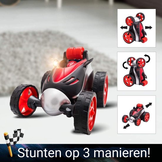 Kiddel RC bestuurbare auto voor buiten & binnen - Rood - RC auto offroad & drift - Speelgoed auto voor jongens meisjes volwassenen - Kinderspeelgoed vanaf 3 jaar - Kiddeltoys