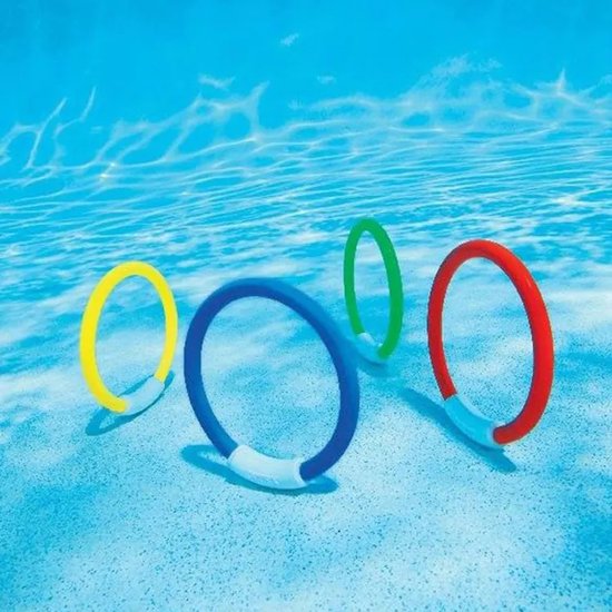 Kiddel 19-delige Duikspeelgoedset voor Zwembad – Incl. Opbergzak – Duikringen, Torpedo’s, Diamanten – Zwemspeelgoed Kinderen vanaf 5 Jaar – Waterpret 2025 - Kiddeltoys