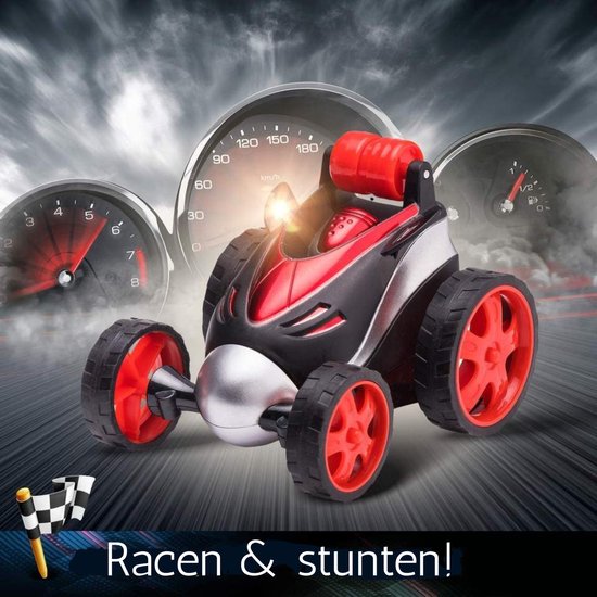 Kiddel RC bestuurbare auto voor buiten & binnen - Rood - RC auto offroad & drift - Speelgoed auto voor jongens meisjes volwassenen - Kinderspeelgoed vanaf 3 jaar - Kiddeltoys