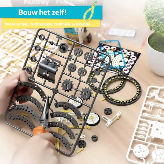 Kiddel 12-in-1 zonne-energie Solar Robot bouwpakket - Bouwpakket volwassenen & kinderen bouwset - STEM educatief speelgoed