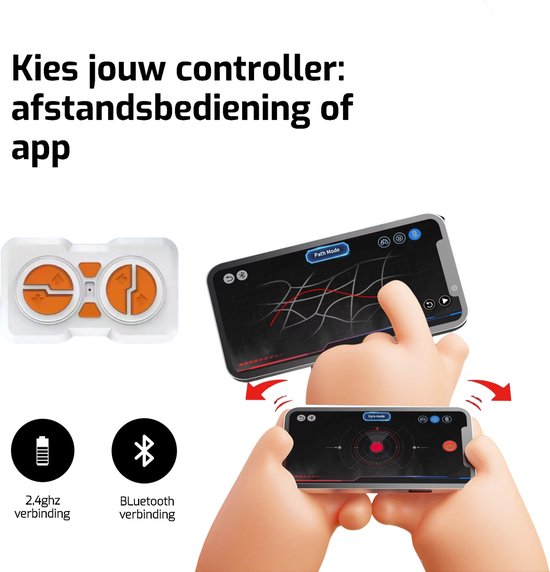 Kiddel XL 5 in 1 RC bestuurbare robot bouwpakket - bouwvoertuigen, vrachtwagen, bulldozer met 555 onderdelen - Bouwpakket voor kinderen en volwassenen educatief speelgoed - Kiddeltoys