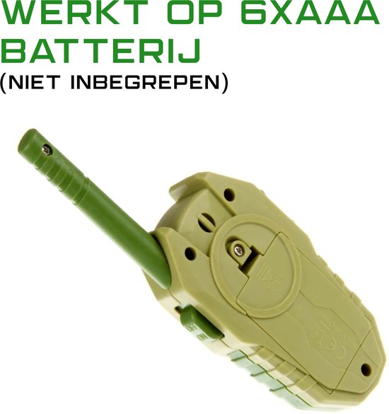 Kiddel Walkie Talkie Set Kinderen – 2025 Model met Camouflage Design – Bereik tot 600 Meter – 2 Stuks Speelgoed Walkietalkies – Buitenspeelgoed voor Jongens & Meisjes vanaf 3 Jaar - Kiddeltoys